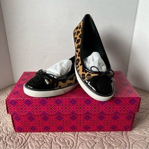 TORY BURCH ballet flats leopard print 🐆